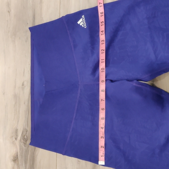 ADIDAS Purple Climalite Capri - Picture 7 of 7